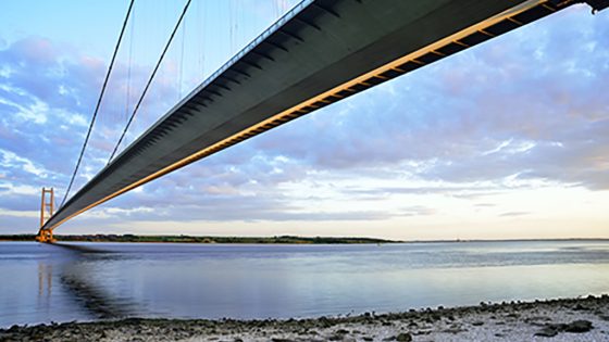 Humber bridge Yorkshire