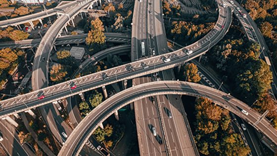 Spaghetti junction West Midlands