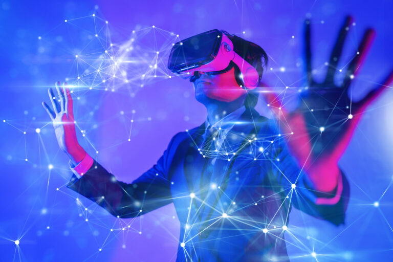 metaverse digital cyber world technology vr goggles