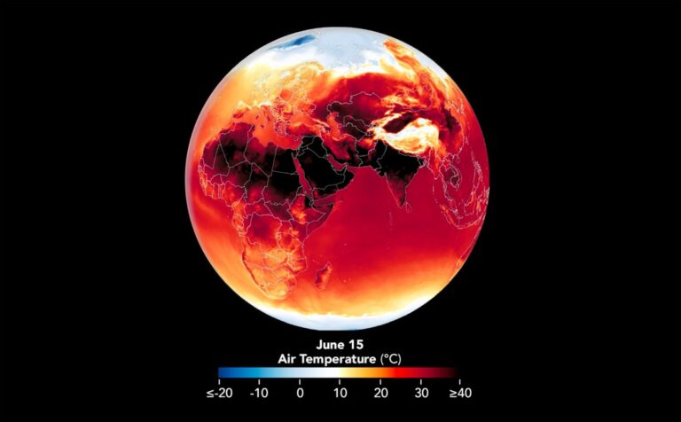 global heat animation still