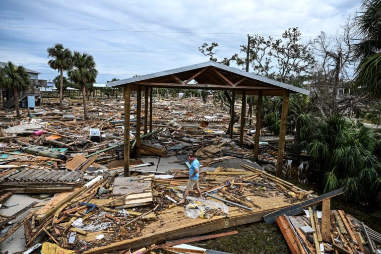 Hurricane Helene destroyed homes