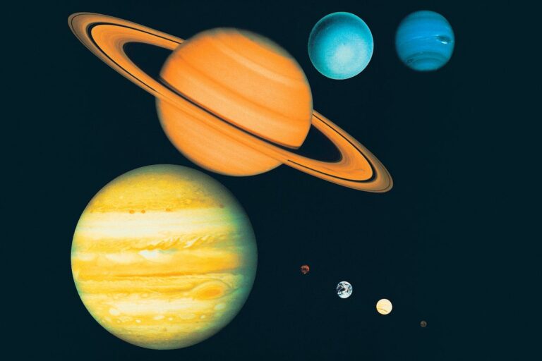 solar system planets illustration