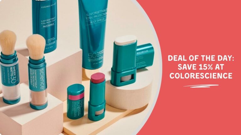 Deal of the Day Save 15 at Colorescience