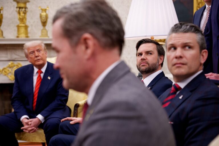 Trump Walz Vance Hegseth