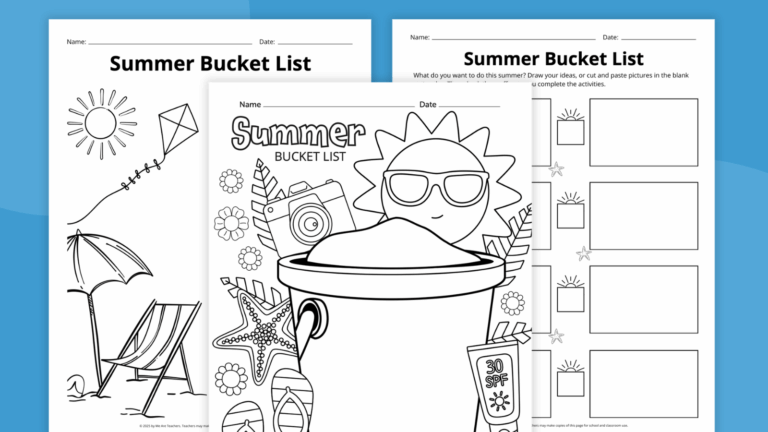 summer bucket list 1