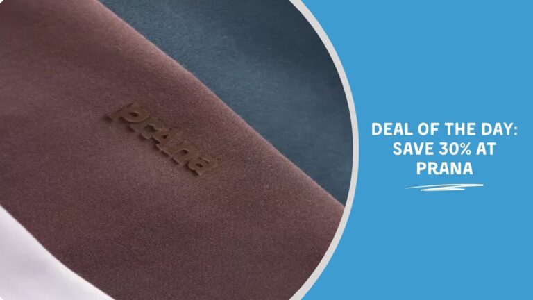 Deal of the Day Save 30 at Prana